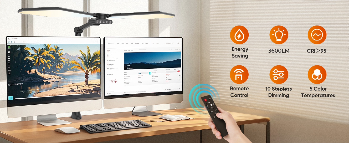 desk lamp with clamp