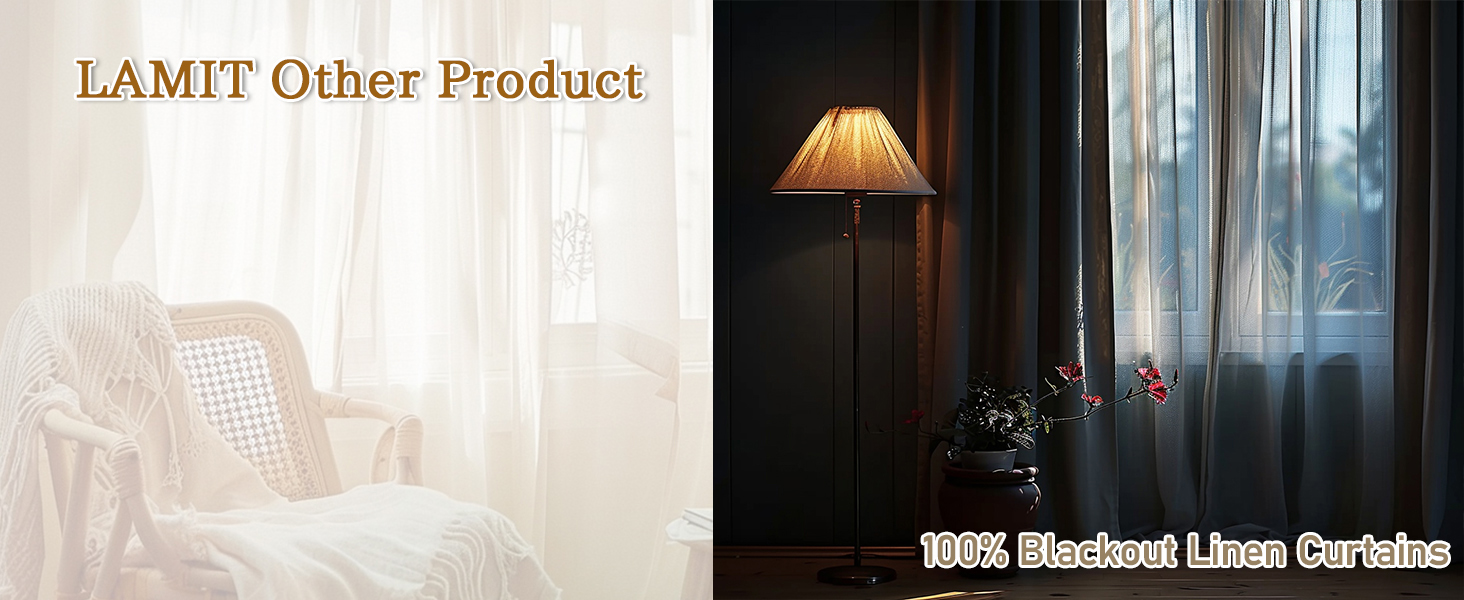 blackout linen curtains