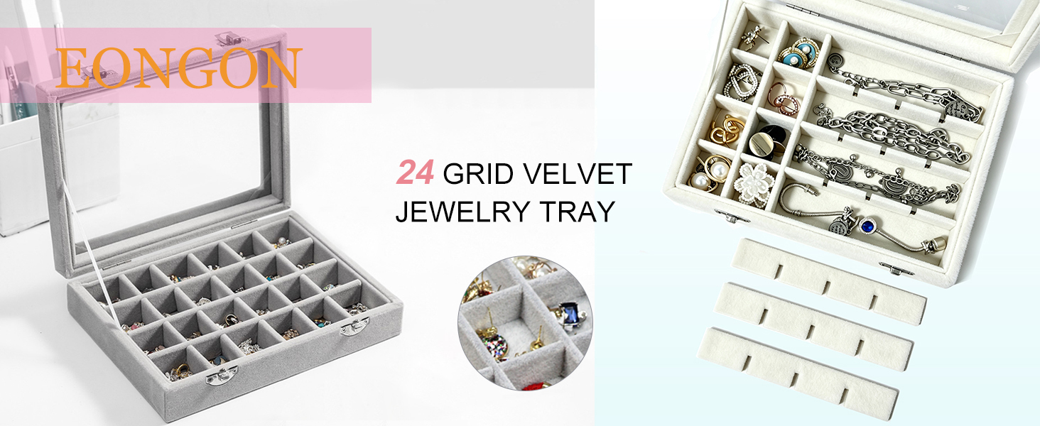 Velvet Jewelry Box