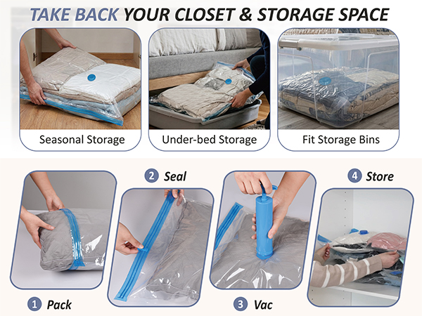 vacuum seal bags for comforters