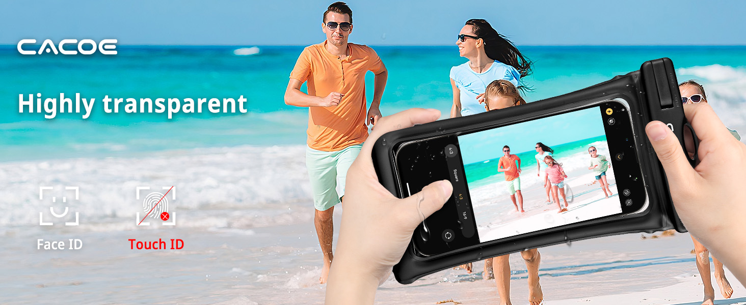 CACOE Universal IPX8 Waterproof Phone case