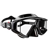 Aegend Diving Mask for Adult & Teen - Panoramic Anti-Fog Comfort Fit Goggles with Mesh Bag for Sn...