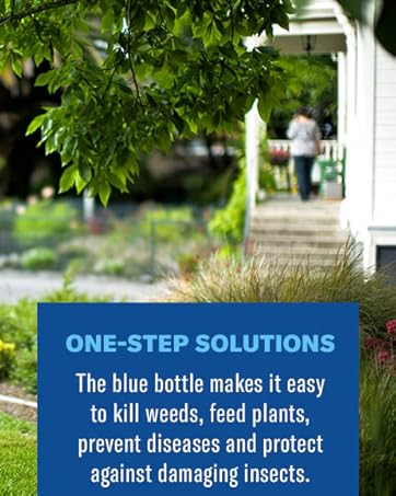 One step solutions for weeds, insects, and plants