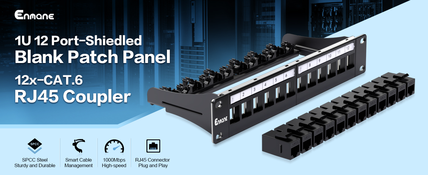 cat6 keystone patch panel
