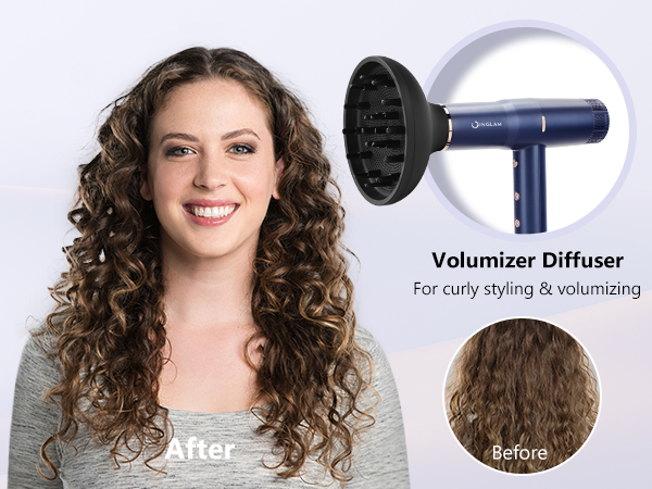 hair dryer with diffuser, blow dryer with diffuser