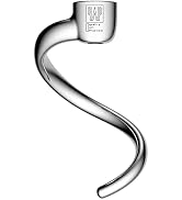 Stainless Steel Spiral Dough Hook Replacement for KitchenAid 4.5QT & 5QT Bowl Tilt-Head Stand Mix...