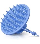 HEETA Scalp Massager Shampoo Brush with Silicone Bristles for Dandruff Removal Scalp Care & Hair ...