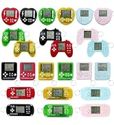 Bxngjuj 24Pcs Video Game Party Favors,Mini Game Keychains for Kids & Gamer Birthday Decorations V...