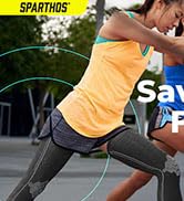 Sparthos Leg Compression Sleeves - Aid in Recovery and Support Active Lifestyle - Innovative Brea...