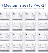 Extra Large 23 x 12 inch Disposable Compressed Towel, 16 Pack Expandable Bulk Travel Towels for C...