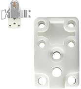 Sahvaim Upgrade Durable Zirconia Ceramic Base for Bambu Lab A1/A1 mini Hotend Heating Assembly, 2...