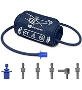 Extra Large Blood Pressure Cuff for Big Arms, XL Bp Cuff(38-55cm) - 6 Different Blood Pressure Co...