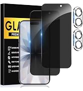 AVOAR 2+2 Pack Privacy Screen Protector for iPhone 17, 6.3 Inch | Camera Lens Protector, Tempered...