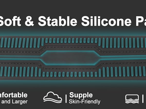 Soft silicone pad