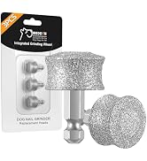 IREDOON Dog Nail Grinder Replacement Head-Integrated Grinding Head for Casfuy and Most Brands, Hi...