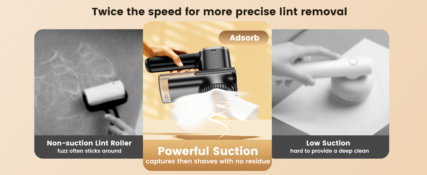 Powerful Suction