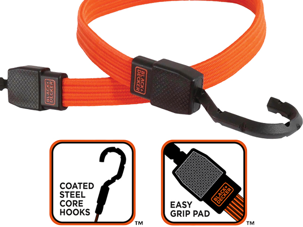 BDX1010 Flat Bungee Cord Straps