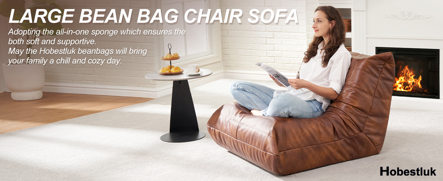 lay on the bean bag chair