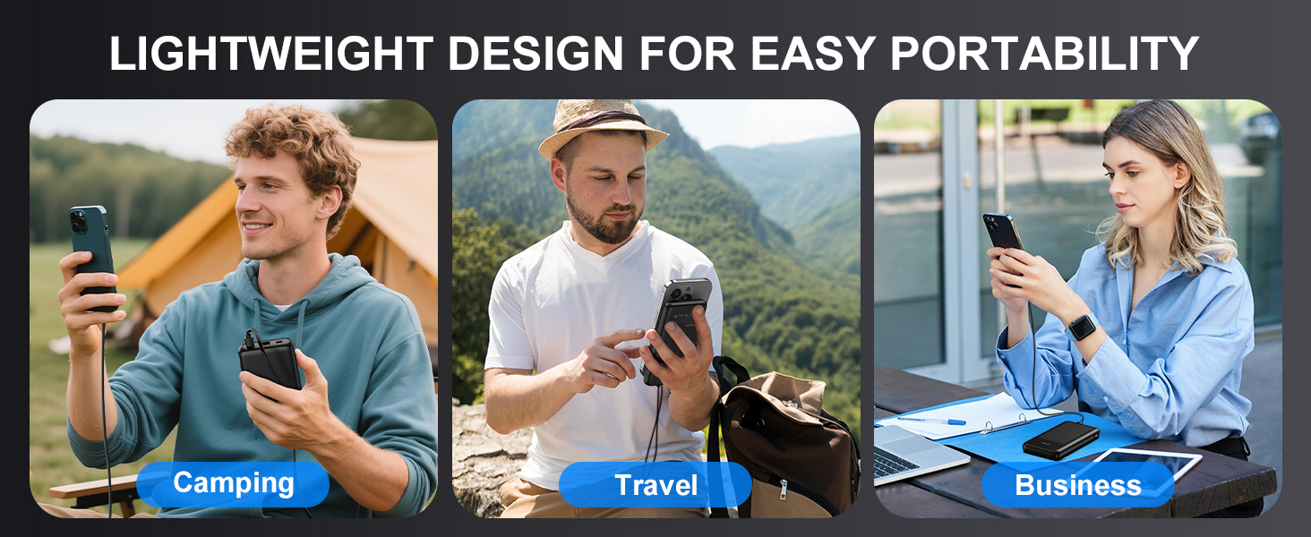 2-Pack 10000mAh Power Bank