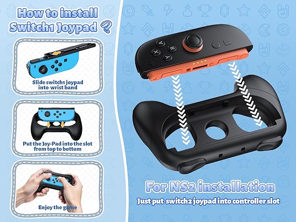 nintendo switch 2 controller holder