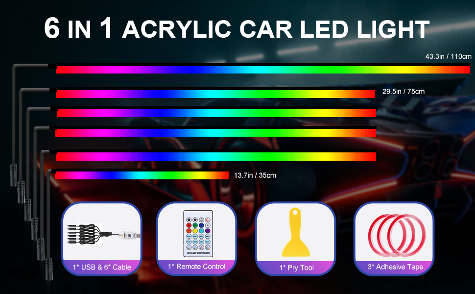 led lights for car interior