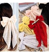 5 PCS Hair Bows hair ribbon Hair Bows for Women Girls,Bow Clips for Women,Bow Clips,Big Bows Hair...