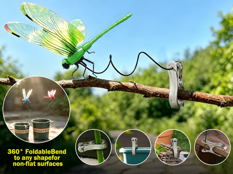 fake dragonflies