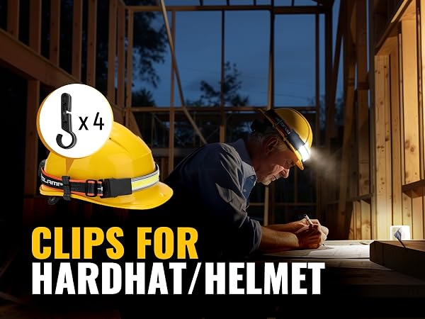 Clips for Hardhat/Helmet