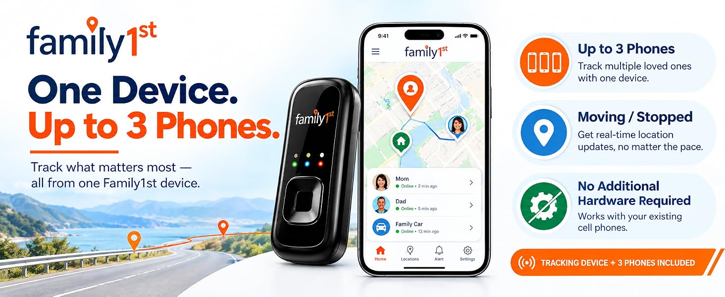 Cell Phone Tracking- Family1st