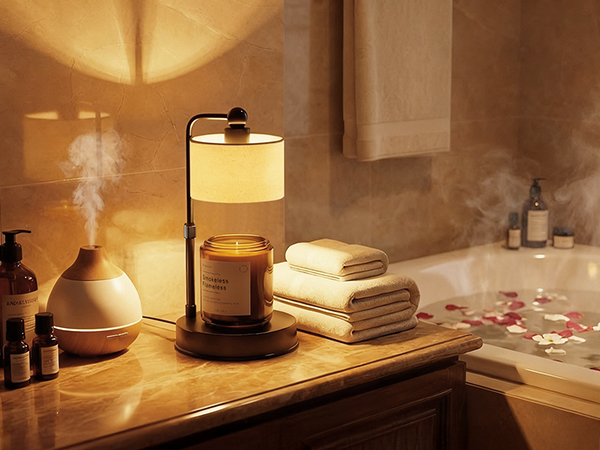 candle warmer with timer