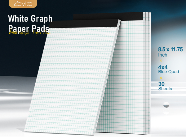 Graph Paper Pads 8.5 x 11