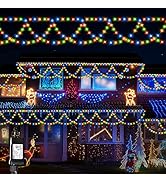 XTF2015 Christmas Lights Outdoor Color Changing 40FT 380 LED Christmas String Lights Extendable 8...