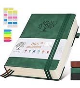 A5 Lined Journal Notebook - 365 Page Leather Journals for Writing Women & Men,Hardcover Notebook ...