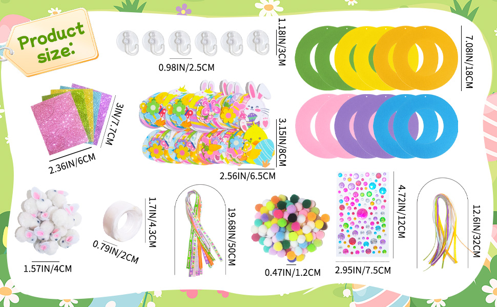 spring wreath craft kits