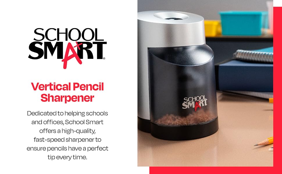 Vertical Pencil Sharpener 6x4in Electric