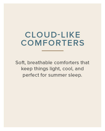 Cloud-Like Comforters