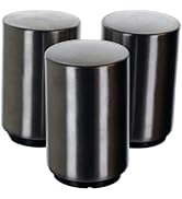 Magnetic Bottle Cap Opener and Catcher Pack of 3 - Magnet No Bend Push Down Cap - Easy Open for B...