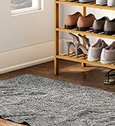 Furshus 3-Tier Bamboo Shoe Rack for Entryway, Stackable | Heavy Duty | Multi-Function, Free Stand...