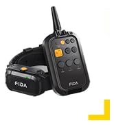 Fida Dog Shock Collar with Remote 3/4 Mile Range E Collar for Dogs Training, IPX7 Waterproof Rech...