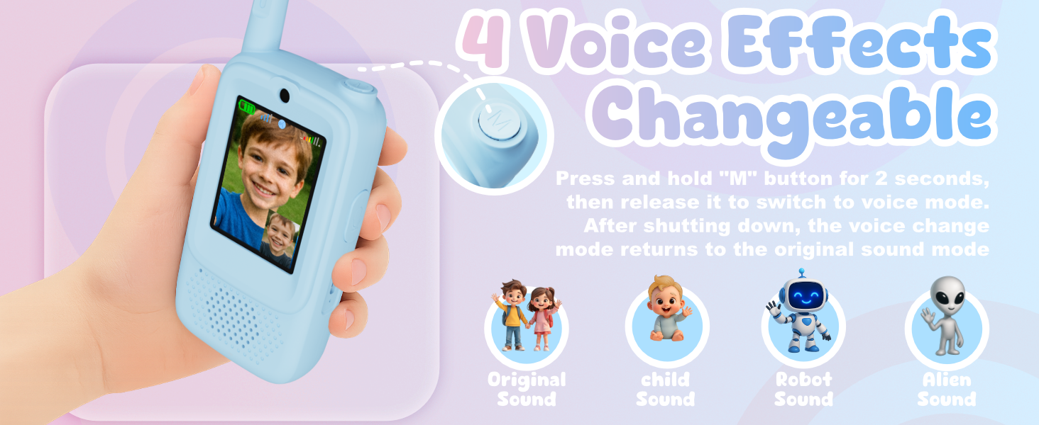 Video Walkie Talkies for Kids