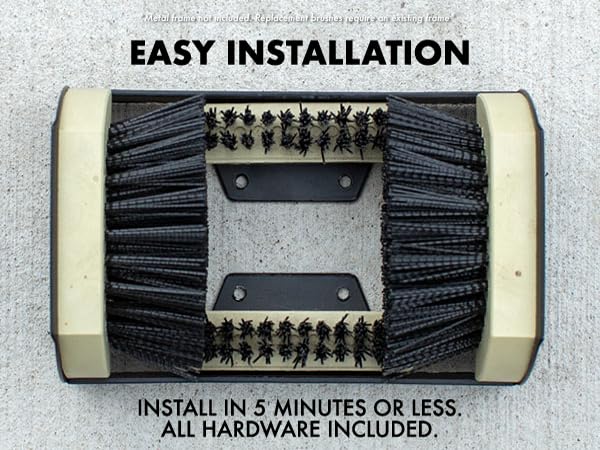Easy Installation. Install in 5 minutes or less. All hardware included