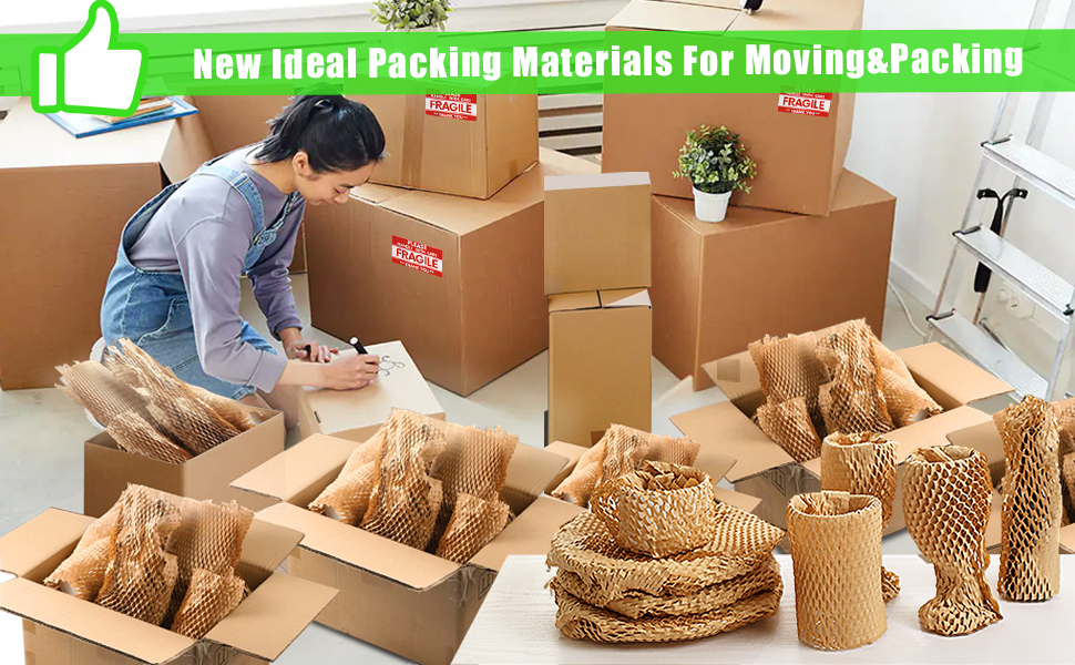 honeycomb packing paper