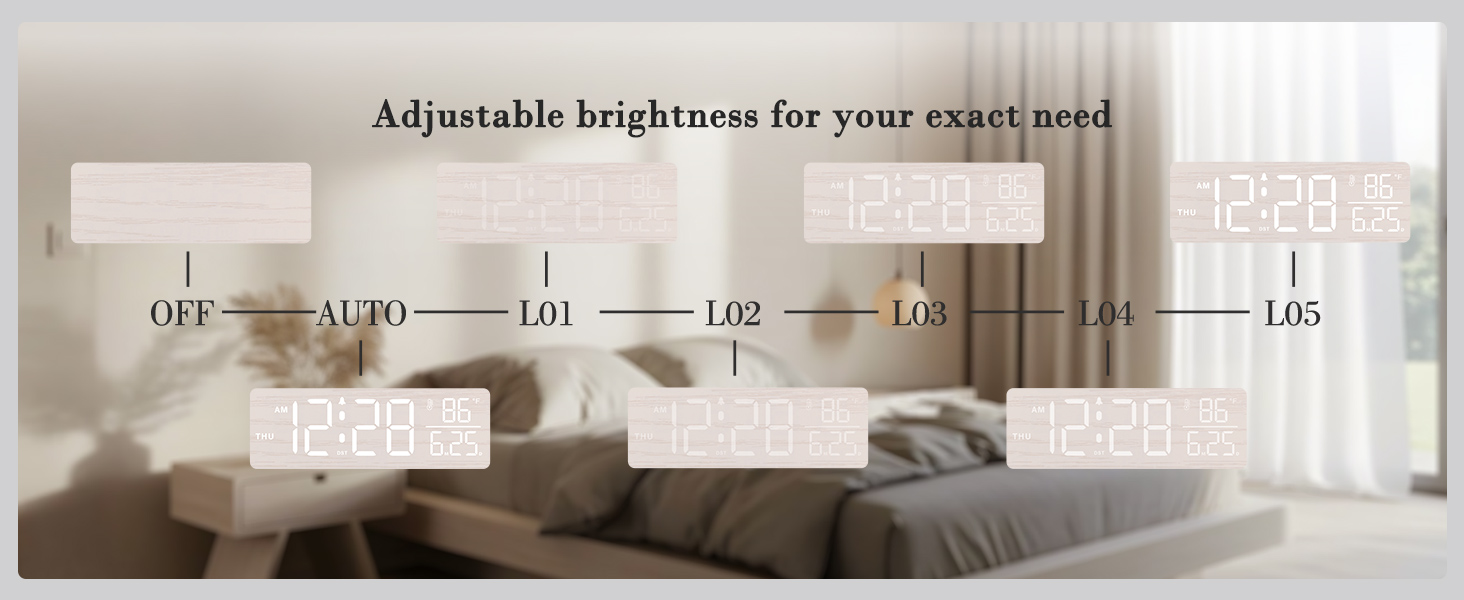 Adjustable Brightness