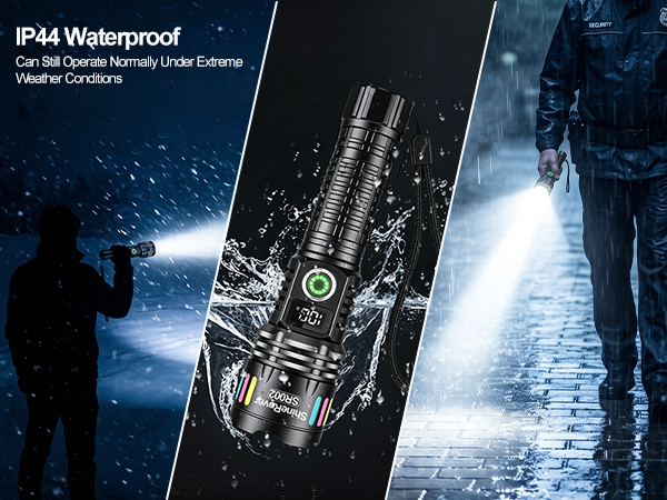 IP44 Waterproof Flashlights