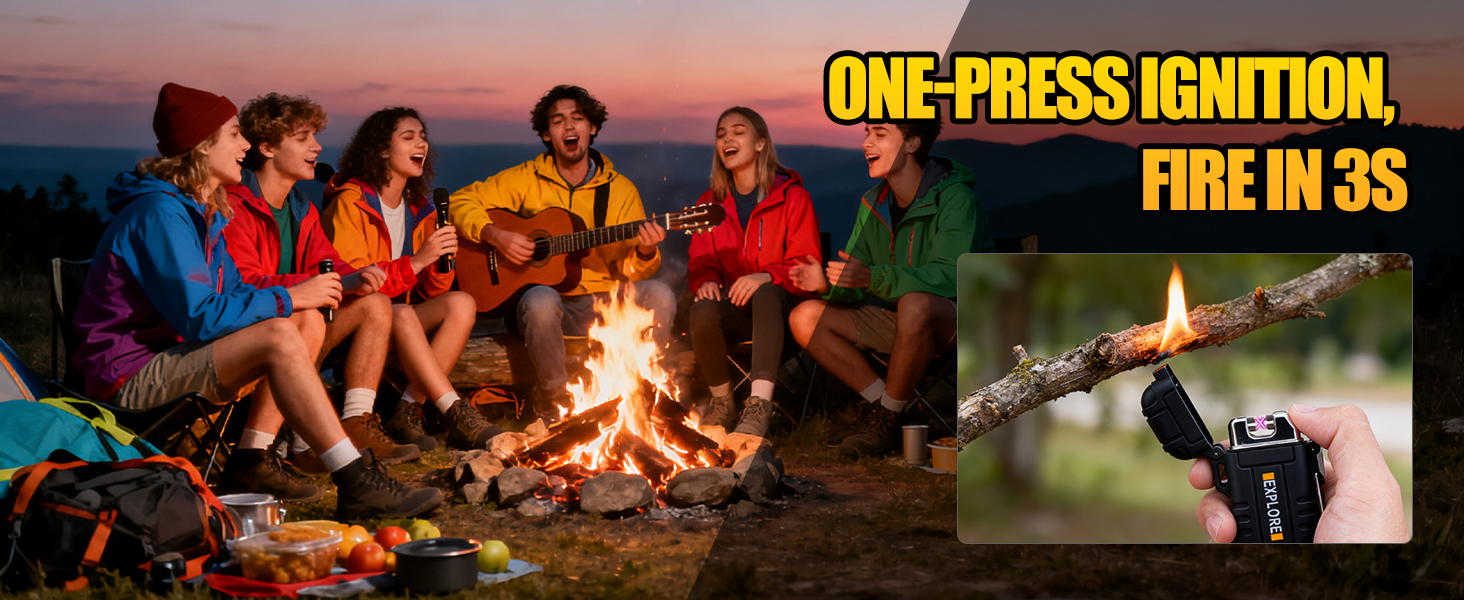 electric lighter for camping