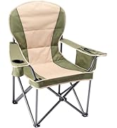 NEWBULIG Oversized Folding Camping Chair for Adults, Portable Outdoor Collapsible Chairs, 500 LBS...