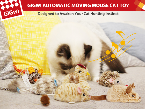 interactive cat mouse toy