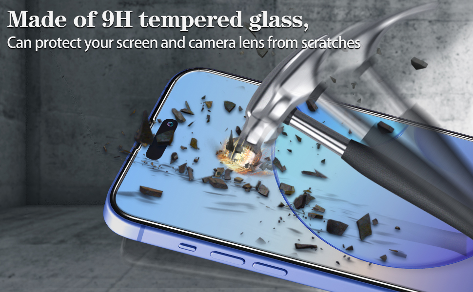 blue light screen protector iphone 16