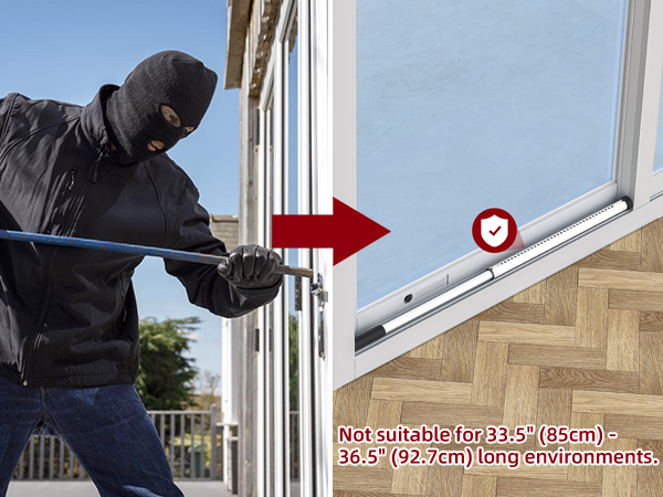 sliding door security bar