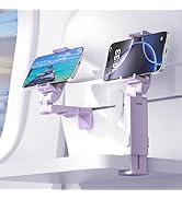 Perilogics 2025 Upgraded Travel Essentials Must Have Airplane Phone Holder Mount. Improved Ergono...